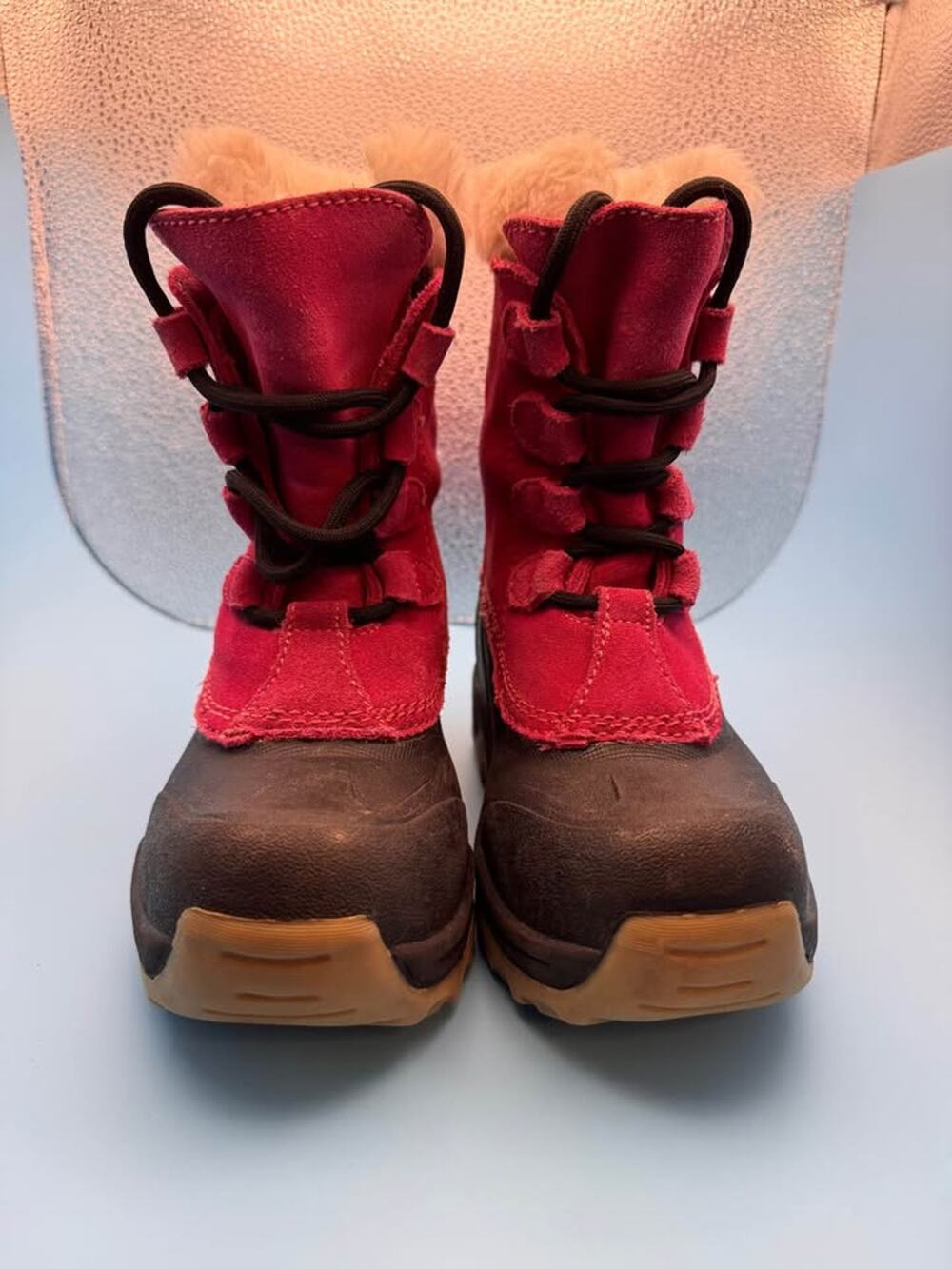 Lands' End Red Winter Boots #130